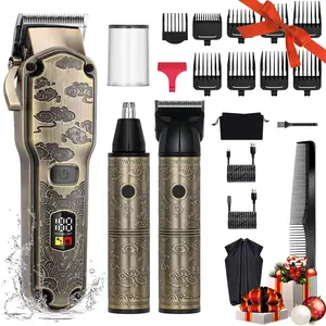 3 in 1 Electric Hair Trimmer Kit, 1 Box Professional Hair Clipper Set, Multifunctional Hair Trimmer for Men, Great for Stylists Barbershop Salon Home Use