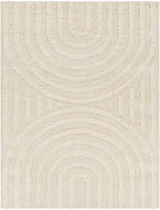 Arnel Cream Area Rug
