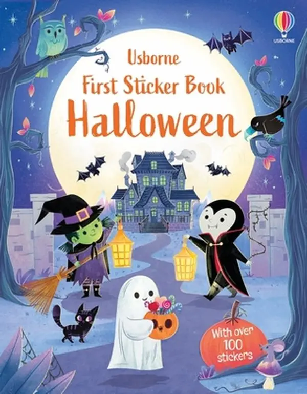 First Sticker Book Halloween -- Katya Longhi, Paperback