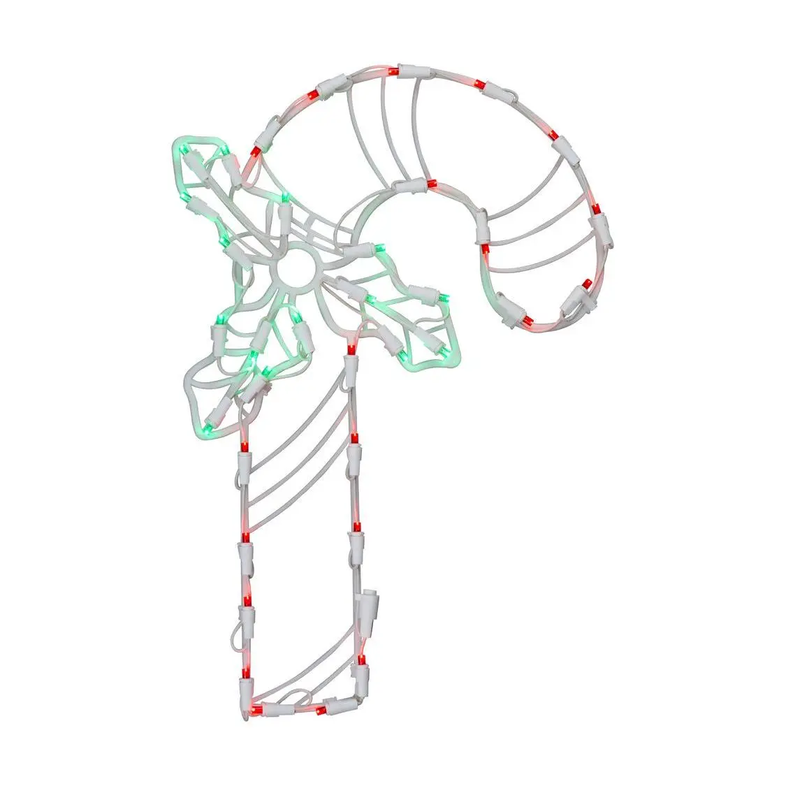 Vickerman 17" Candy Cane Wire Silhouette with 35 LED Lights.