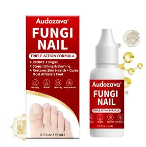 Fungi Nail Treatment Liquid, Anti-Fungal Solution for Toenail & Fingernail, Repair Damaged Discolored Thick Nails