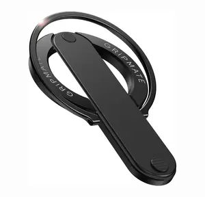 GripMate 2nd Gen for Magsafe Phone Grip for iPhone - Strong Dual-Sided Magnetic Phone Ring Holder - Detachable, Comfortable Finger Loop Stand for iPhone 17 Pro Max 16 15/14/13/12 Series