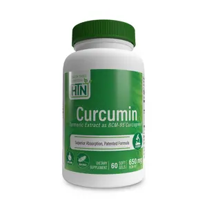 Health Thru Nutrition Curcumin – 650mg BCM-95® Curcugreen® Turmeric Extract | Natural Joint & Inflammation Support
