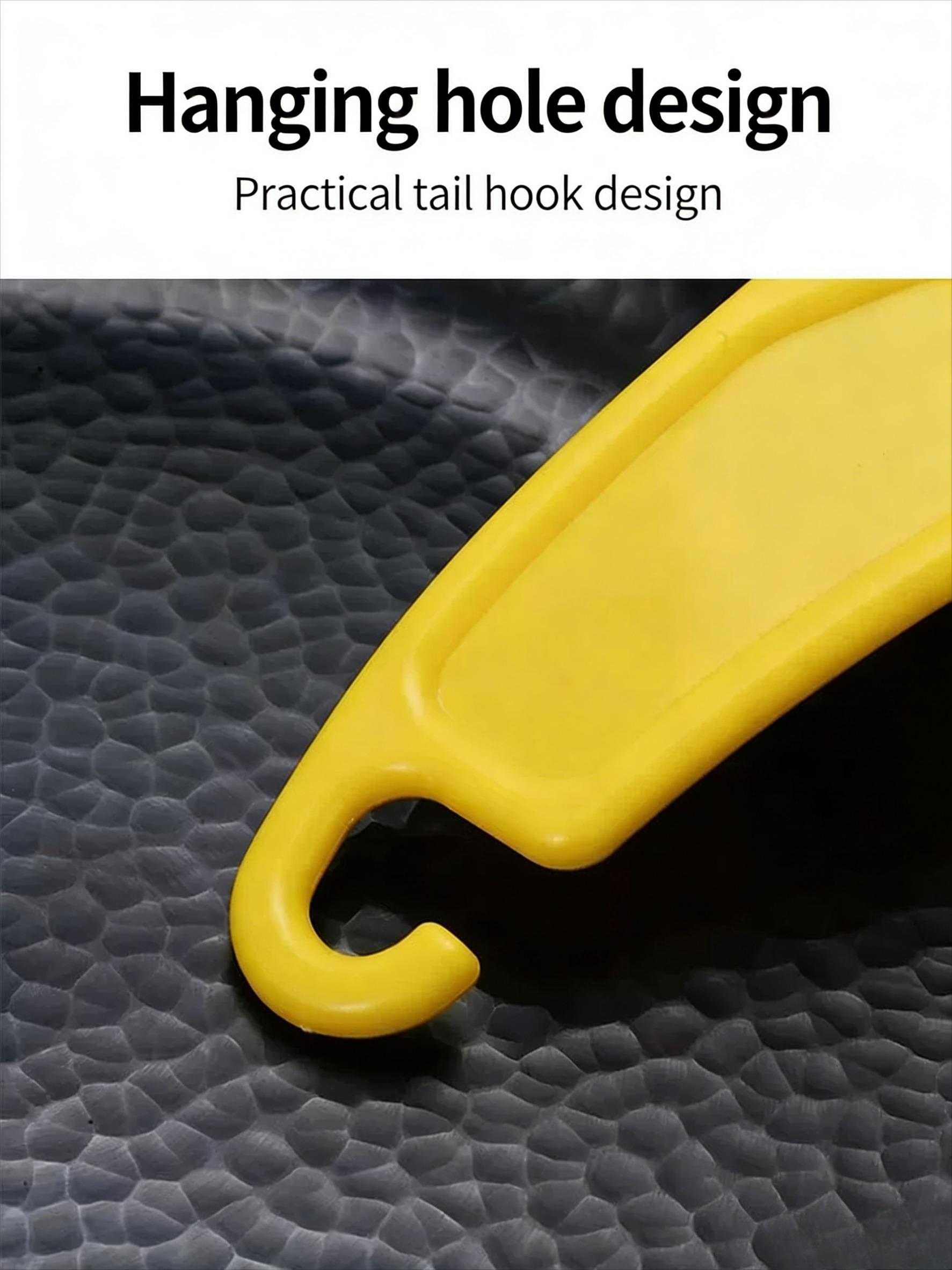 Kitchen Cleaning Scraper, Flexible & Durable Pan Cleaner for Food Residue & Grease