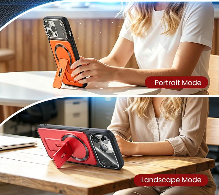 Multifunctional Lens Protection Case with Invisible Stand & Camera Protection for iPhone Multifunctional Lens Protection Case with Invisible Stand & Camera Protection for iPhone