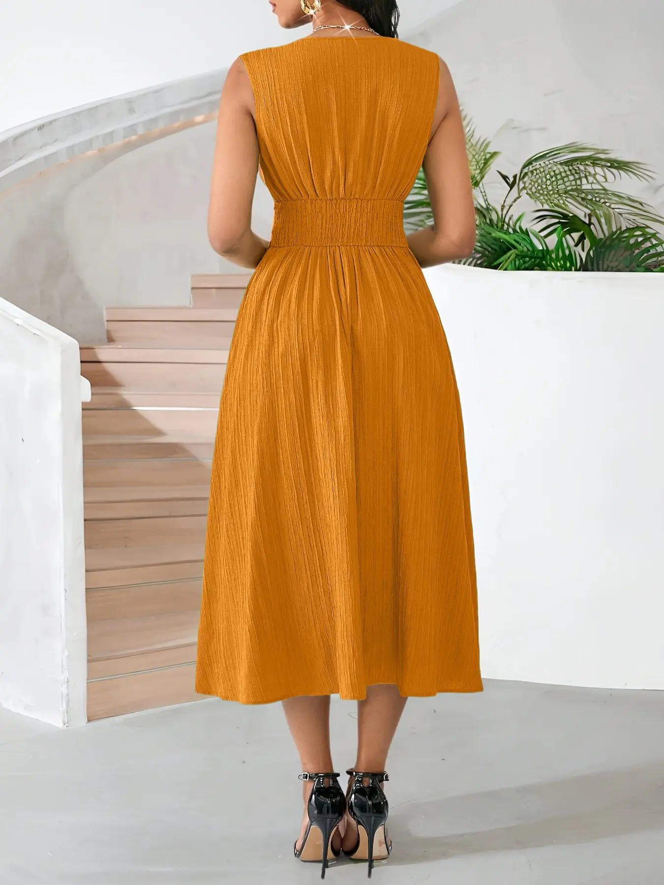 are sleeveless dresses business casual Summer Work Dresses for Women Casual Business Mini Dress Sleeveless Button Down T Shirt Dress Elegant Office Outfits Black at Amazon Women's Clothing store