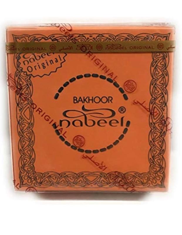Nabeel Bakhoor Incense oudh Original Packaging Featuring Elegant Design