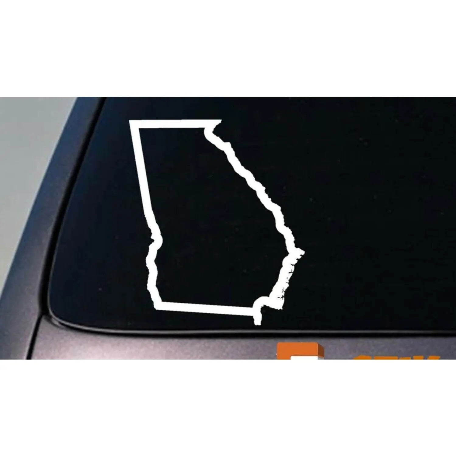 GEORGIA state 6" sticker decal car truck window college football basketball