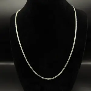 Elegant 19” 925 Sterling Silver Gucci Link Chain Necklace - Classic Design, Perfect for everyday