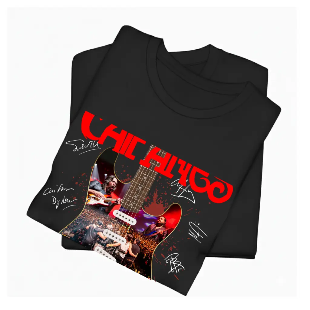 Caifanes Band T-Shirt, Guitar Concert Shirt, Rock Fan Merch