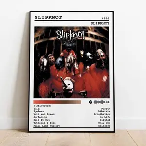 Slipknot Poster Print | Slipknot Album Poster | Music Poster | Album Cover Poster | Wall Decor | Music Gift | Room Decor