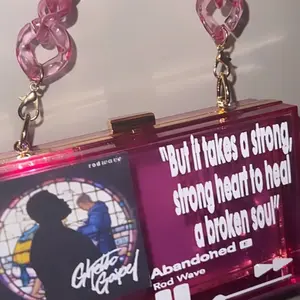 Rod wave lyric purse