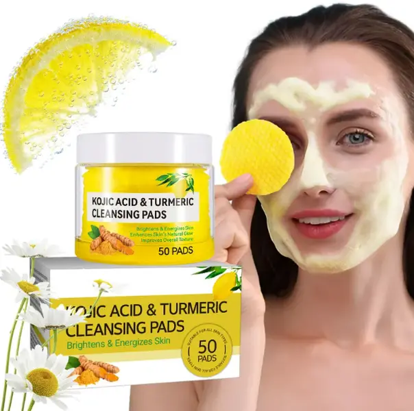 Elevate your skincare routine with the Turmeric Kojic Acid Cotton Cloth. A gentle yet effective cleansing solution that combines the power of natural ingredients with soft, skin-loving fabric.
