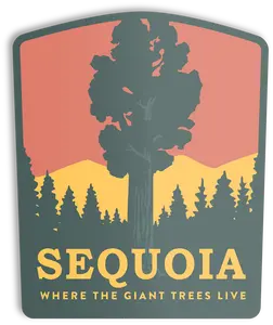 Sequoia National Park Sticker