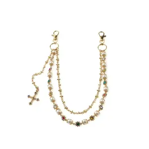 Chriz Gold Wallet Chain