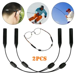 2-Pack Adjustable Eyewear Retainer Straps – Sports Cord for Glasses & Sunglasses