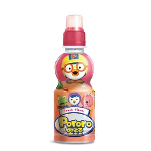 Paldo Fun & Yum Pororo Kids Peach Flavor Drink 235ml