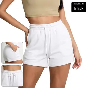 Unisex Relaxed Fit Sweat Shorts Sweet Wear Everyday Loungewear Outfit Men Women Comfy Drawstring Activewear Gym Running Casual Streetwear Pocket Cozy Summer Couple Track Athletic Essential Shorts