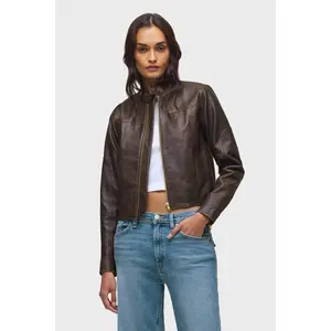 Leather Moto Jacket