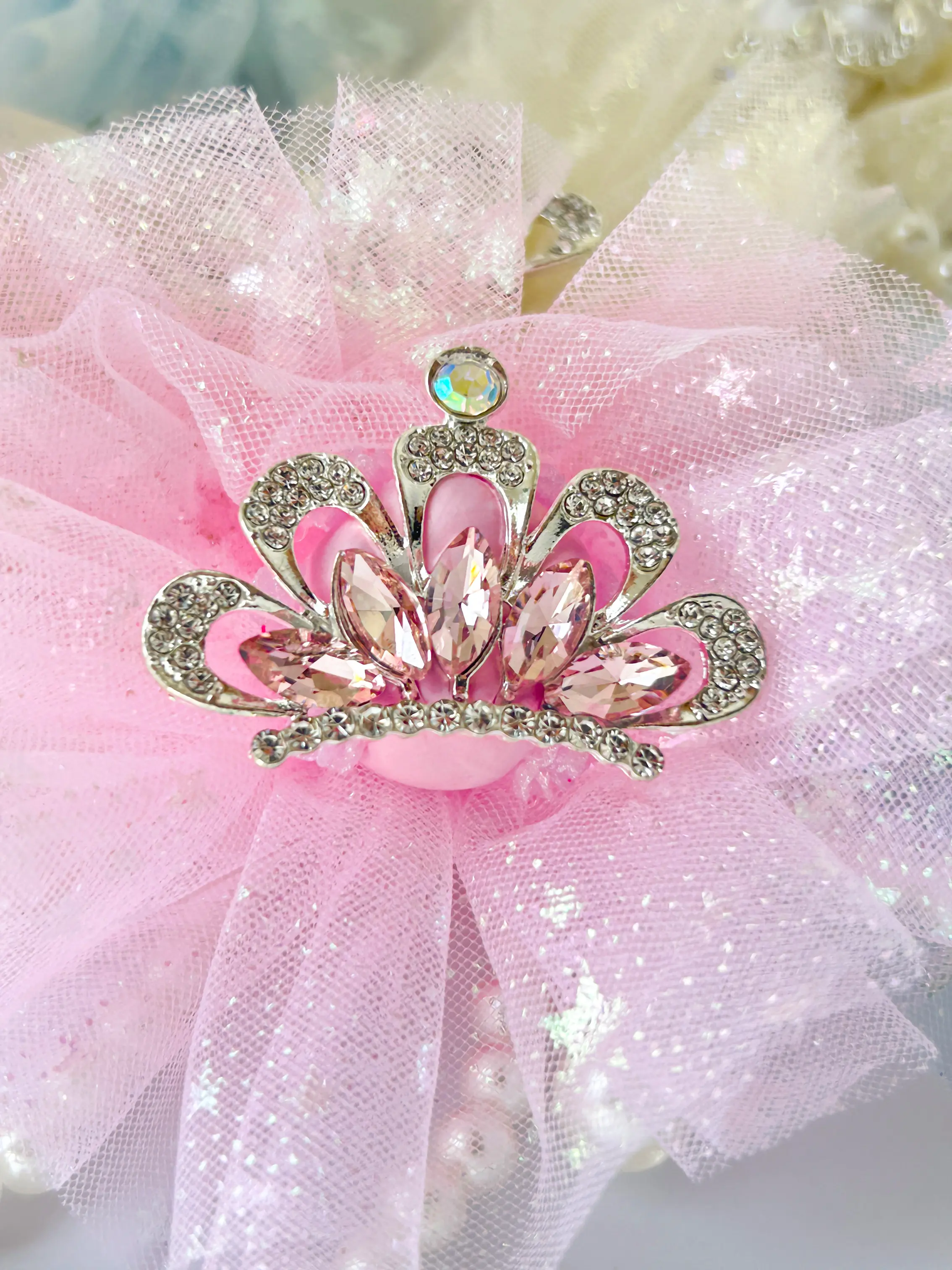 Crown Design Beading Tool, Fashionable Beading Pen, Bedazzling Pen, DIY Crown Pearl Yarn Net Gift, Suitable for Handmade Cell Phone Chain Key Chain Bead Pen, Beaded Pens