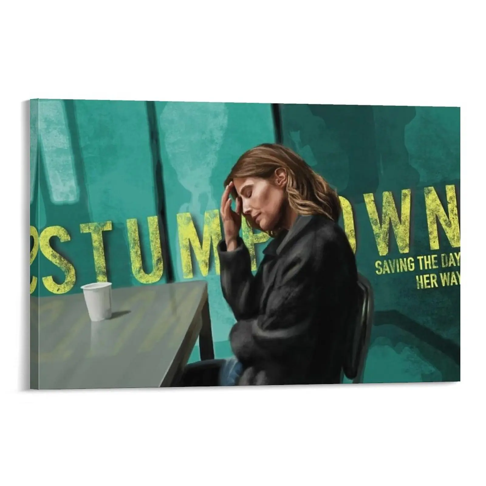 Stumptown Tv Series Poster 4 Poster Canvas Wall Art For Bedroom Decor Bar Office Room Decor Gift