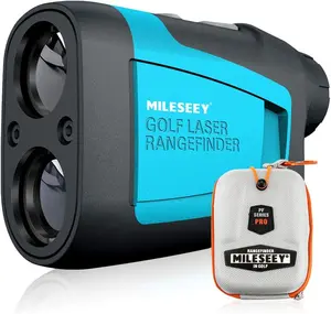 Mileseey Professional Laser Golf Rangefinder 660 Yards with Slope Compensation,±0.55yard Accuracy,Fast Flagpole Lock,6X Magnification,Distance/Angle/Speed Measurement for Golf and Hunting