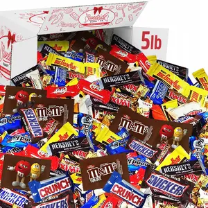 Chocolate Candy Variety Pack, Bulk Chocolate Candy For Parties, 5 LB Assorted Chocolate Candy Variety Pack, Delicious Mixed Chocolate Candy Assortment Bag Bulk, Perfect For Sharing And Snacking