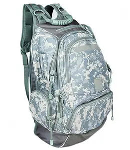 OUTGEAR Military Rucksacks Multipurpose Bounty Hunter Tactical Daypacks Backpacks with Grenade Survival Kit For Hiking Climbing School Outdoor Sports, ACU