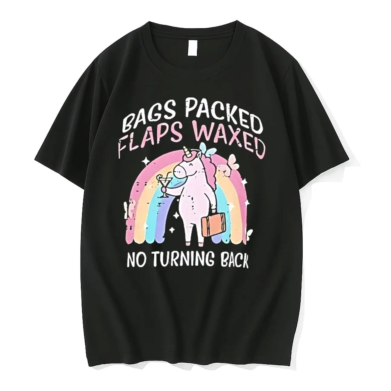 Officials Unicorn Bags Packed Flaps Waxed No Turning Back T Shirt Sweater Hoodie 7FR
