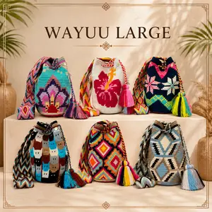 WAYUU BAG LARGE TROPICAL COLORS COLLECTION