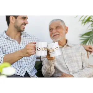 Soccer Fan Coffee Mug – "First the Coffee, Then the Goals" | Funny Soccer Gift | Ceramic Mug 11oz 15oz