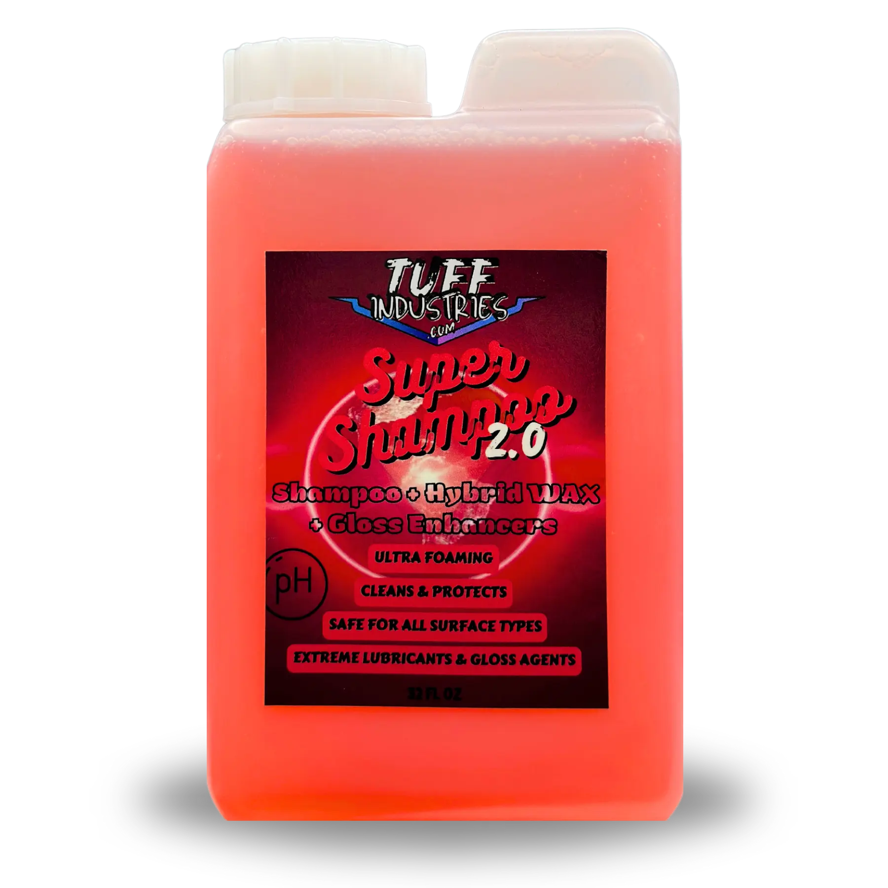 Super Shampoo 2.0 - Ultra Foam + Hybrid Wax + Gloss Enhancers Super Shampoo 2.0 - Ultra Foam + Hybrid Wax + Gloss Enhancers