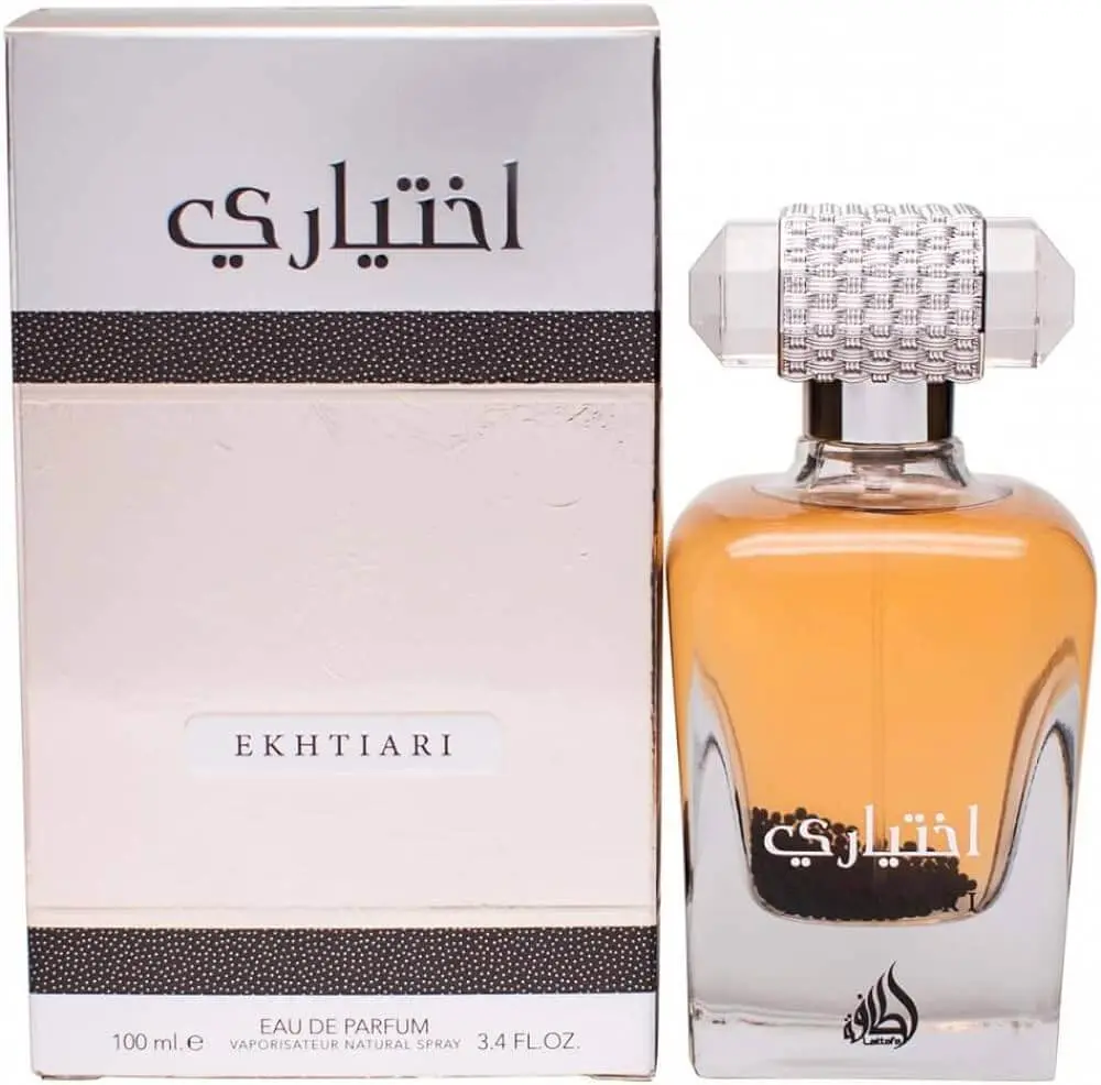 Lattafa Ekhtiari Unisex Eau de Parfum Spray - 3.4 oz Arabic Perfume Fragrance with Fragrance Blend