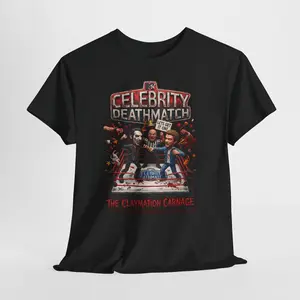 Celebrity Deathmatch Claymation Carnage T-Shirt