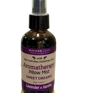 Aromatherapy pillow mist:sweet dreams: lavender & vanilla Therapeutic Healthy Wellness Essential