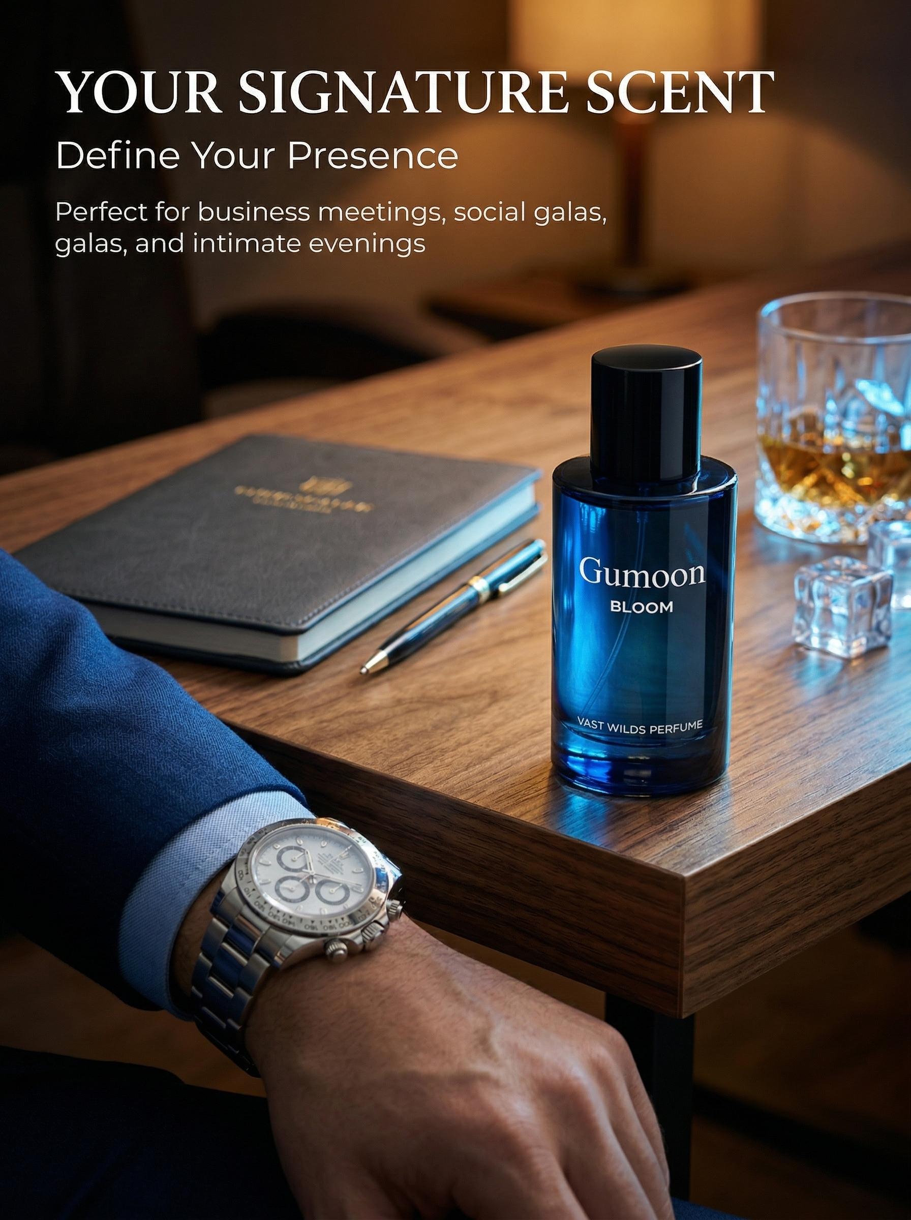 Gumoon Men's Cologne Long Lasting 50ml – Eau de Toilette for Men,, Date Night Fragrance, Gift for Husband Boyfriend, Travel Size