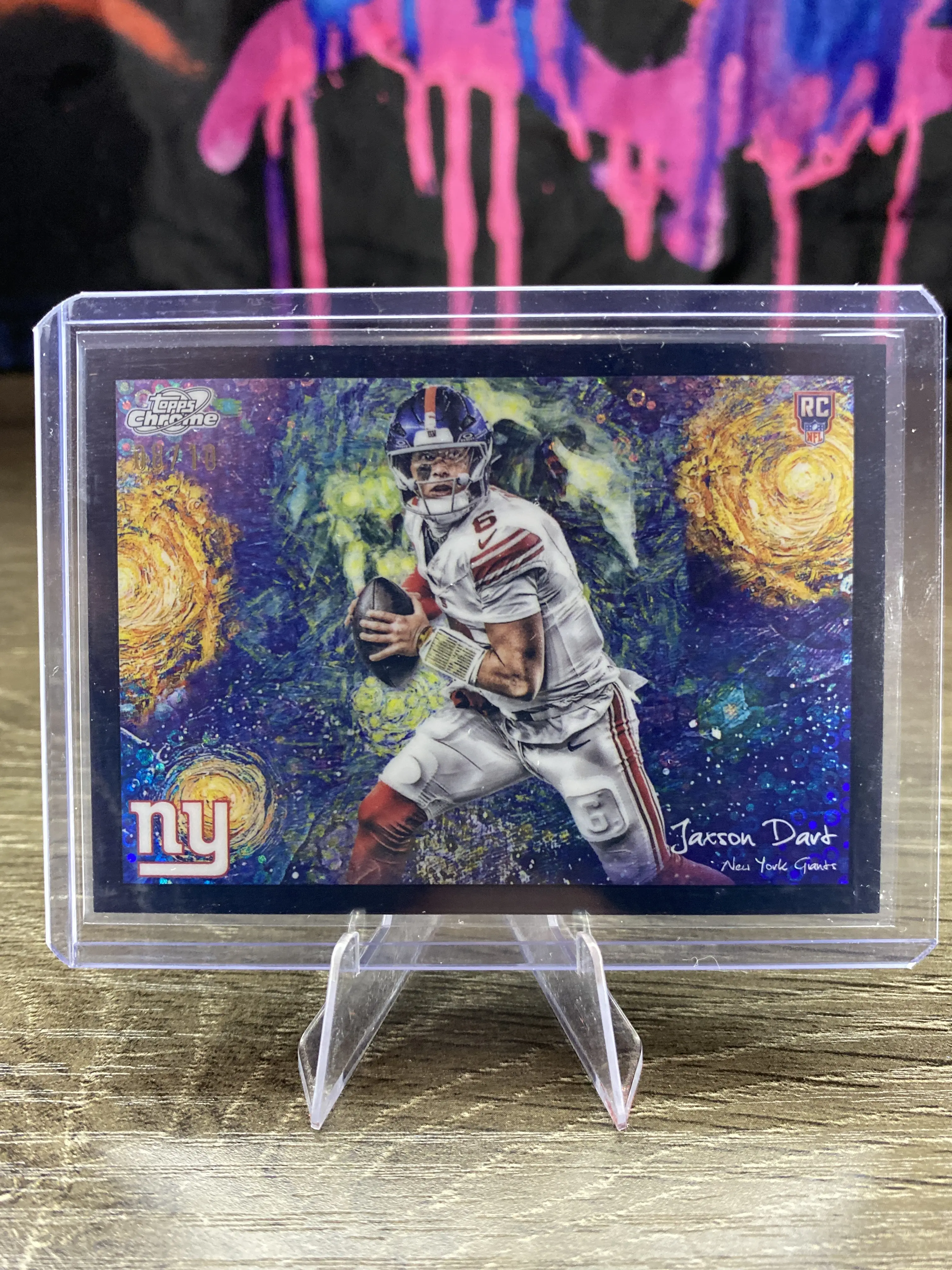 PYN - 2025 Topps Chrome Cosmic Stars In The Night Jaxson Dart  Black /10 - (pick your number)