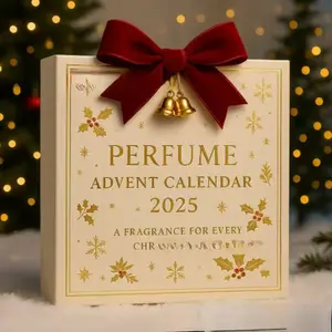 Perfume Advent Calendar Limited Edition Themed Gift Box, Perfect for Holiday Parties, Countdown to Christmas, Exclusive Fragrance Set