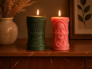 Money Lover's Banknote Candle