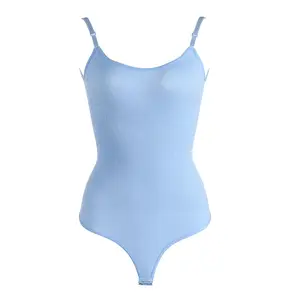 Women's Seamless Shapewear Bodysuit, Tummy Control Waist Cincher Butt Lifter One Piece Shaping Garment, Slimming Compression Full Body Shaper for Daily Wear