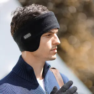 Ski earmuffs Men's outdoor sports cycling windproof double-layer thermal head-mounted rear-mounted