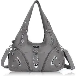 Angelkiss Hobo Purses and Handbags for Women Satchel Handbag Women Purses Large Daily Shoulder Bags