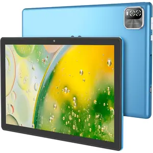 Android Tablet with 64GB Storage, 1TB Expandable Capacity, 1280x800 HD IPS Screen, Quad-Core Processor, Dual Camera (Front & Rear), 6000mAh Battery, Bluetooth, USB Port, Type-C Charging, Blue