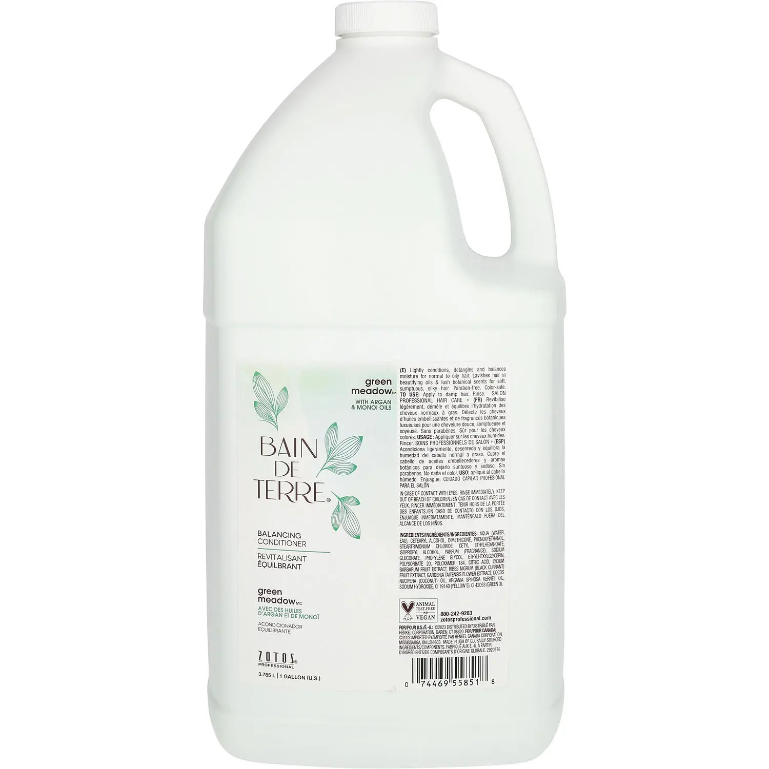Bain De Terre By Bain De Terre Green Meadow Balancing Conditioner 1 Gallon For Unisex