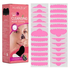 Charcoal Non-Woven Nose Strips, Deep Cleansing Pore Strips for Blackhead Removal, Oil Control & Pore Minimizing, Skincare Essentials, Nose Patches
