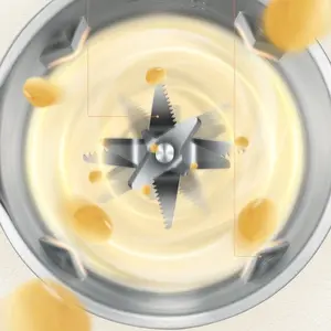 40.58oz Automatic Nut Milk Maker, Nut Milk Maker, Food Processor with with 10 Blades for Food, Fruit, Vegatable, Meat