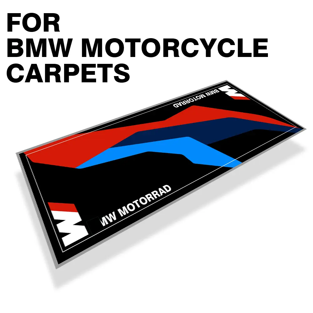 Pearlescent Velvet Motorcycle Garage Protection Mat - 220x80cm, Fireproof, Oil-Proof, Non-Slip, Compatible with BMW S1000RR, S1000R, S1000XR, R1300GS, F900GS, F900R, G310R, G310RR, R1250GS, R NINET, C400X, C400GT