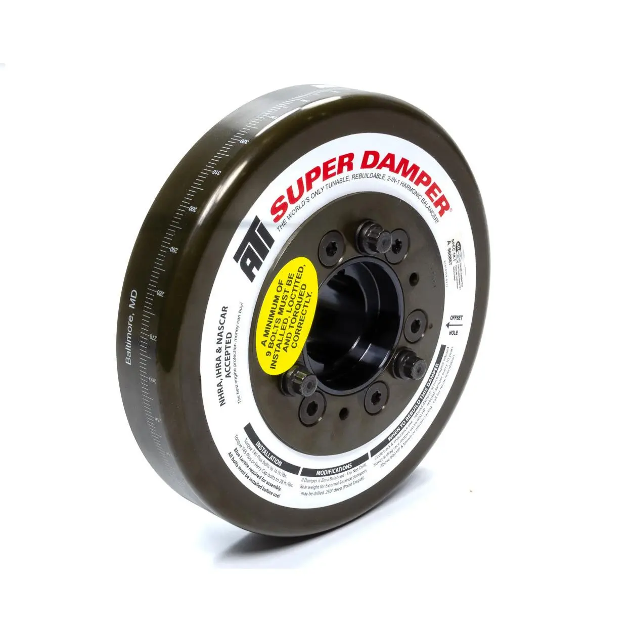 BBC 8.074 Harmonic Damper -SFI