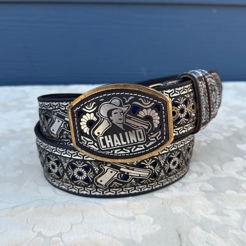 Mens belts con ebilla cuadra de chalino y cinto de arma Mens belts con ebilla cuadra de chalino y cinto de arma