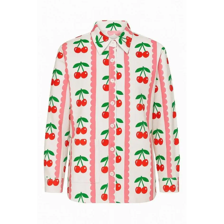 Pink City Prints - Romy Jacket - Cherry